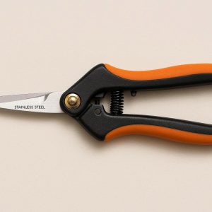 6 Inch Precision Pruning Snips with Stainless Steel Blade for Delicate Plants