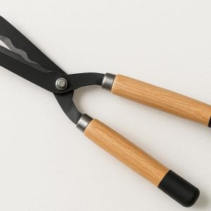 12 Inch Hedge Shears with Wavy Blade for Shaping Hedges and Bushes