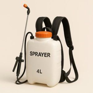 4L Backpack Garden Sprayer with Comfortable Straps for Extended Use