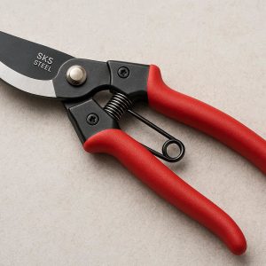 8 Inch Bypass Pruning Shears with SK5 Steel Blade for Garden and Orchard Use